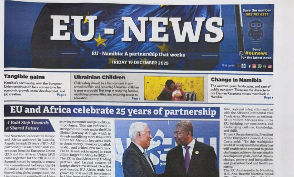 Insights on Lithuanian History and Geopolitics – Article by the Lithuanian Ambassador in the EU Newsletter in Namibia