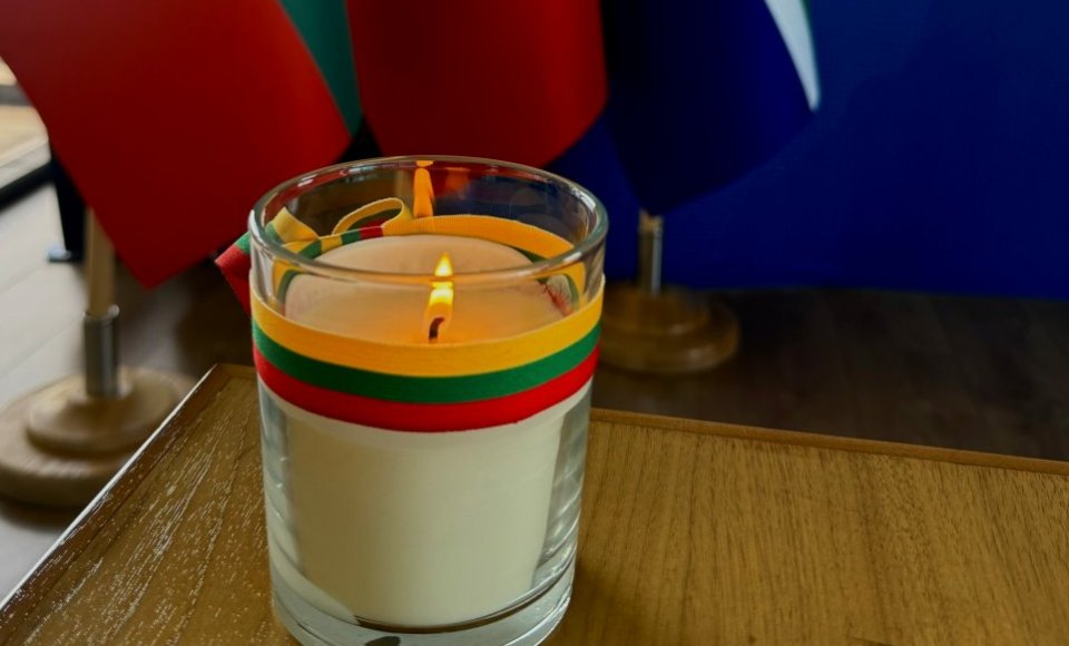 The Flame of Freedom in the Embassy Windows – Honoring the Heroes of 13 January