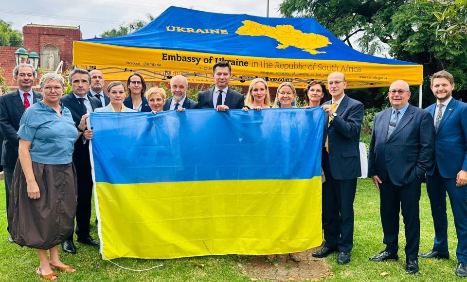 Lithuanian Ambassador Participates in Commemorative Events Supporting Ukraine
